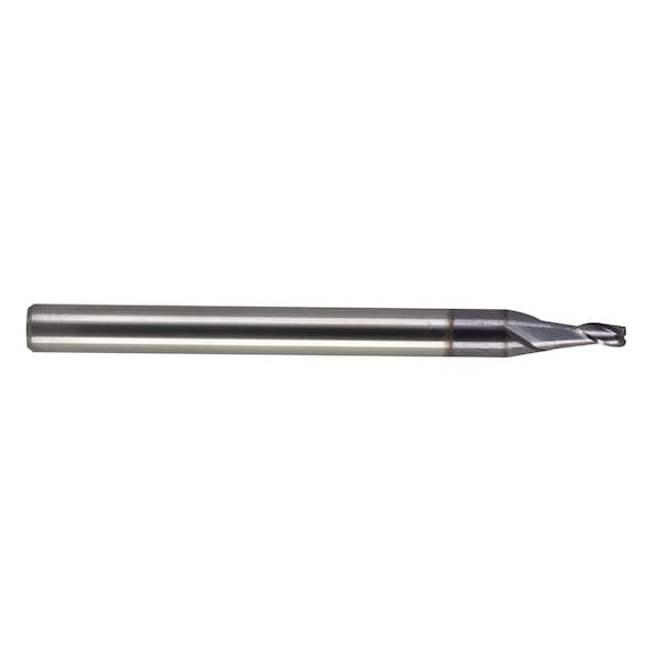 Tuffcut Gp 3 Flute End Mill Stub, 3/32